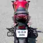 Honda CB Unicorn 160 CBS back view