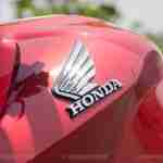 Honda CB Unicorn 160 CBS tank with 3d emblem