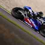 Maverick Vinales Ecstar Suzuki max lean MotoGP Qatar 2015