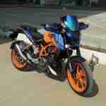 Modified KTM Duke
