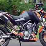 Modified KTM Duke