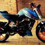 Modified KTM Duke