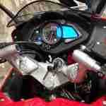 Pulsar RS 200 clip on handlebars