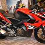 Pulsar RS 200 red colour option