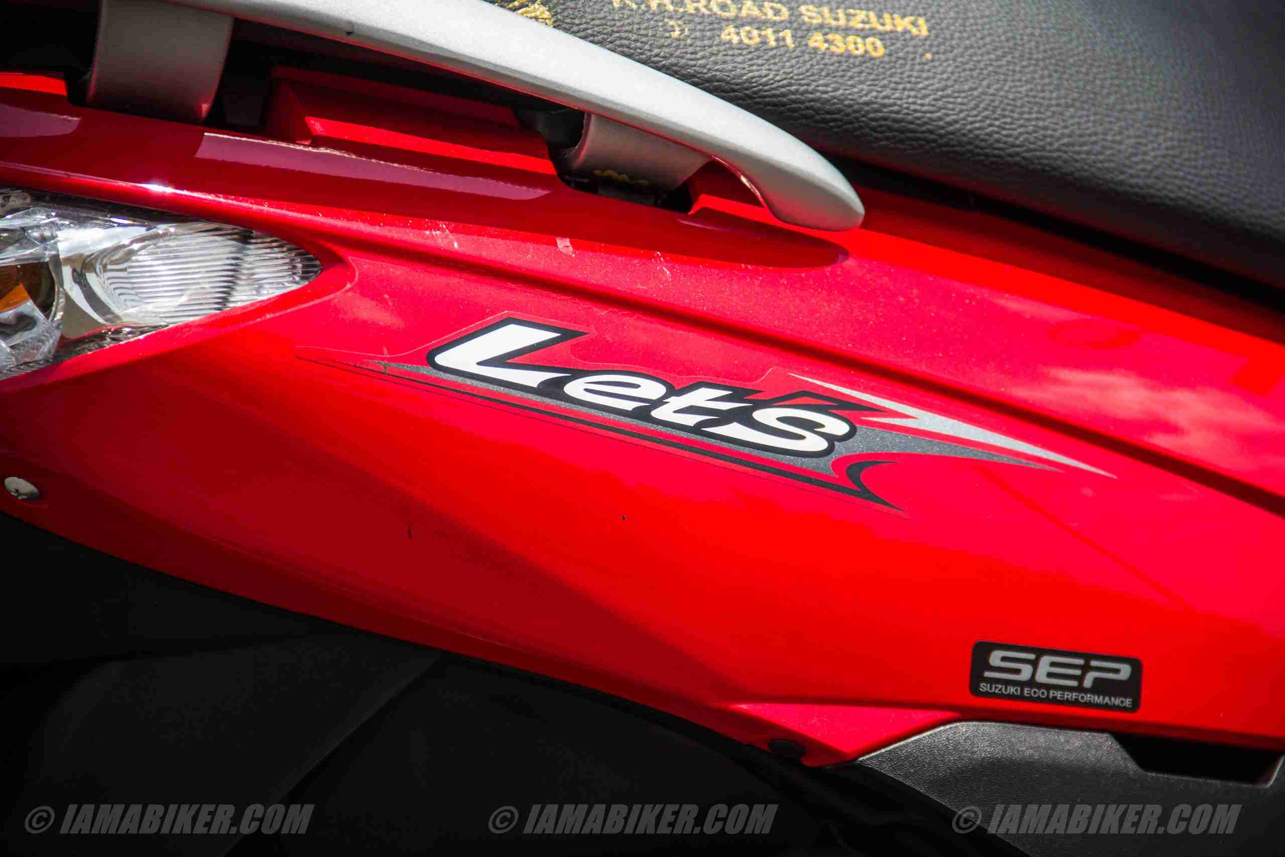 Скутер suzuki lets 6