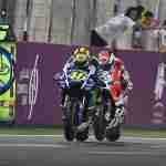 Valentino Rossi Andrea Dovizioso MotoGP Qatar 2015