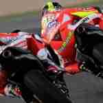ducati team with GP15 - motogp test qatar 2015