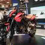 new bajaj pulsar 150ns red colour