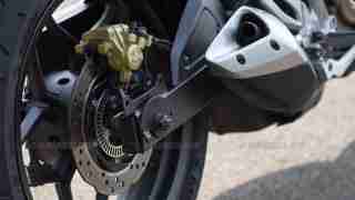 Pulsar RS 200 rear wheel and brake