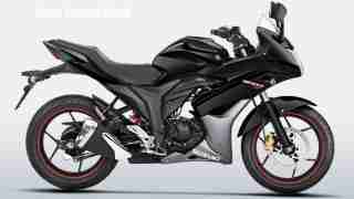 Suzuki Gixxer SF colour option glass sparkle black