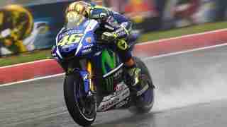 Valentino Rossi in rain HD wallpaper MotoGP COTA Austin Texas