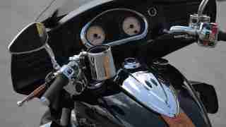 Indian Roadmaster handle bars and meters