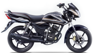 New 2015 TVS Phoenix 125 colour option midnight black