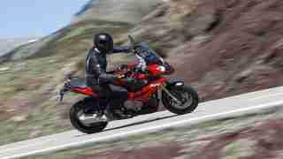 2015 BMW S1000XR on road
