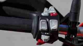 2015 BMW S1000XR left switchgear