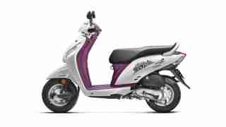New 2015 Activa i Pearl White colour option deluxe