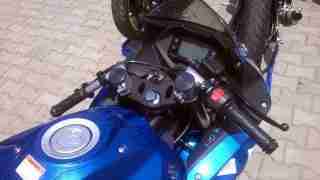 Suzuki Gixxer SF race spec clip on handle bars