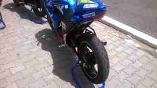 Suzuki Gixxer SF race spec Gixxer Cup tail section