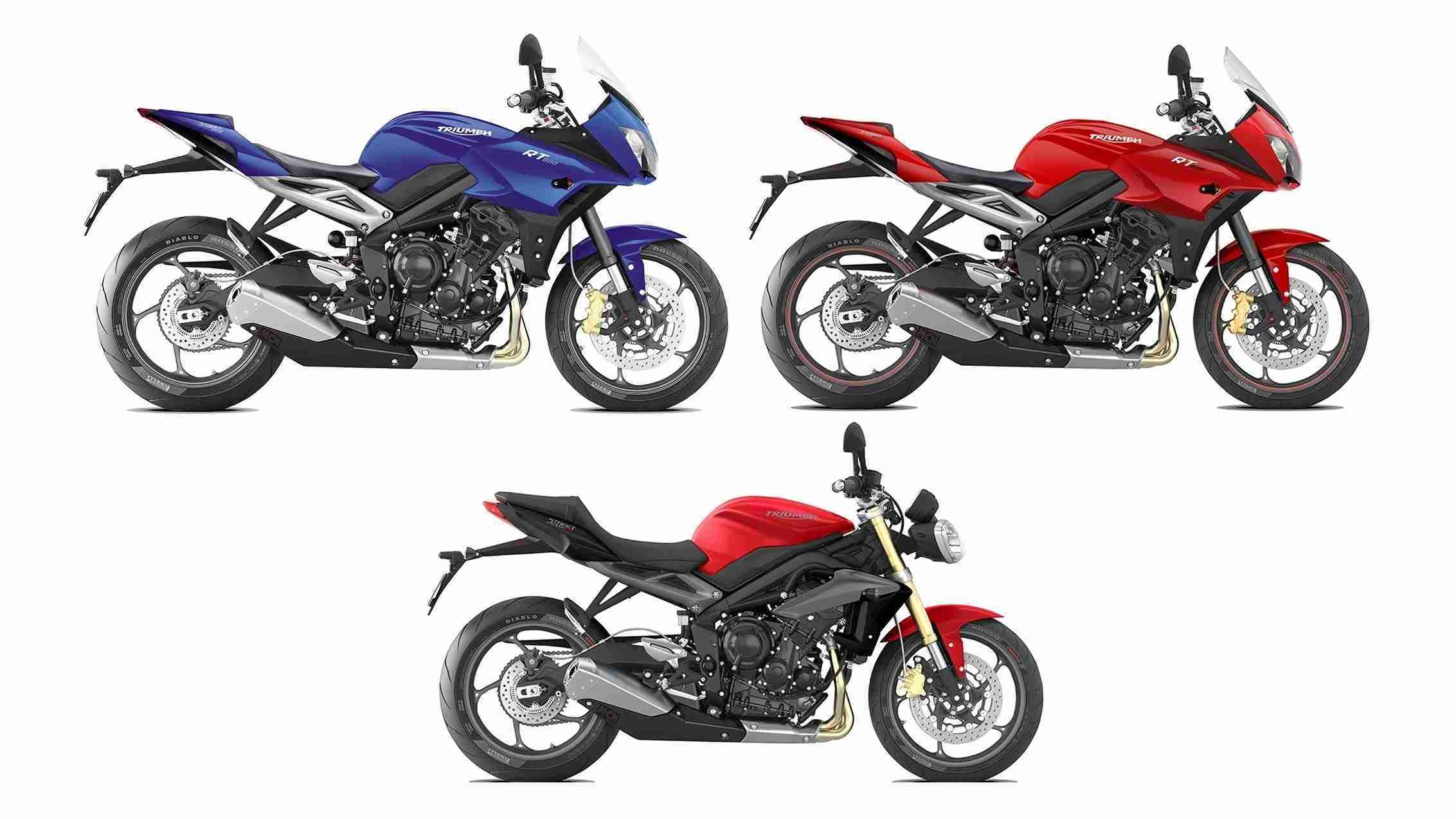 Triumph street discount triple 800
