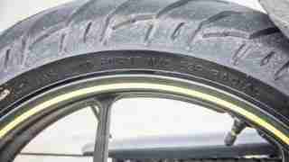 Suzuki Gixxer SF images – rear tyre size