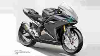 Honda CBR 250RR drawing