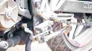 Pulsar AS 200 gear change lever