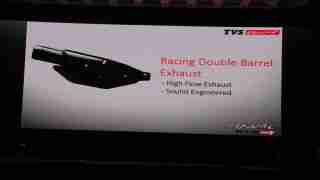 TVS Apache RTR 200 exhaust