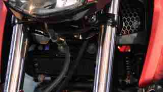 TVS Apache RTR 200 oil cooler