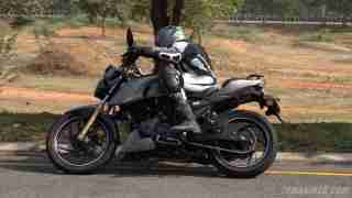 TVS Apache RTR 200 handling