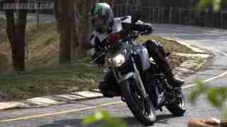 TVS Apache RTR 200 cornering