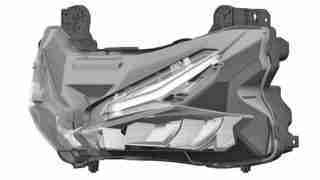 Honda CBR250RR headlights