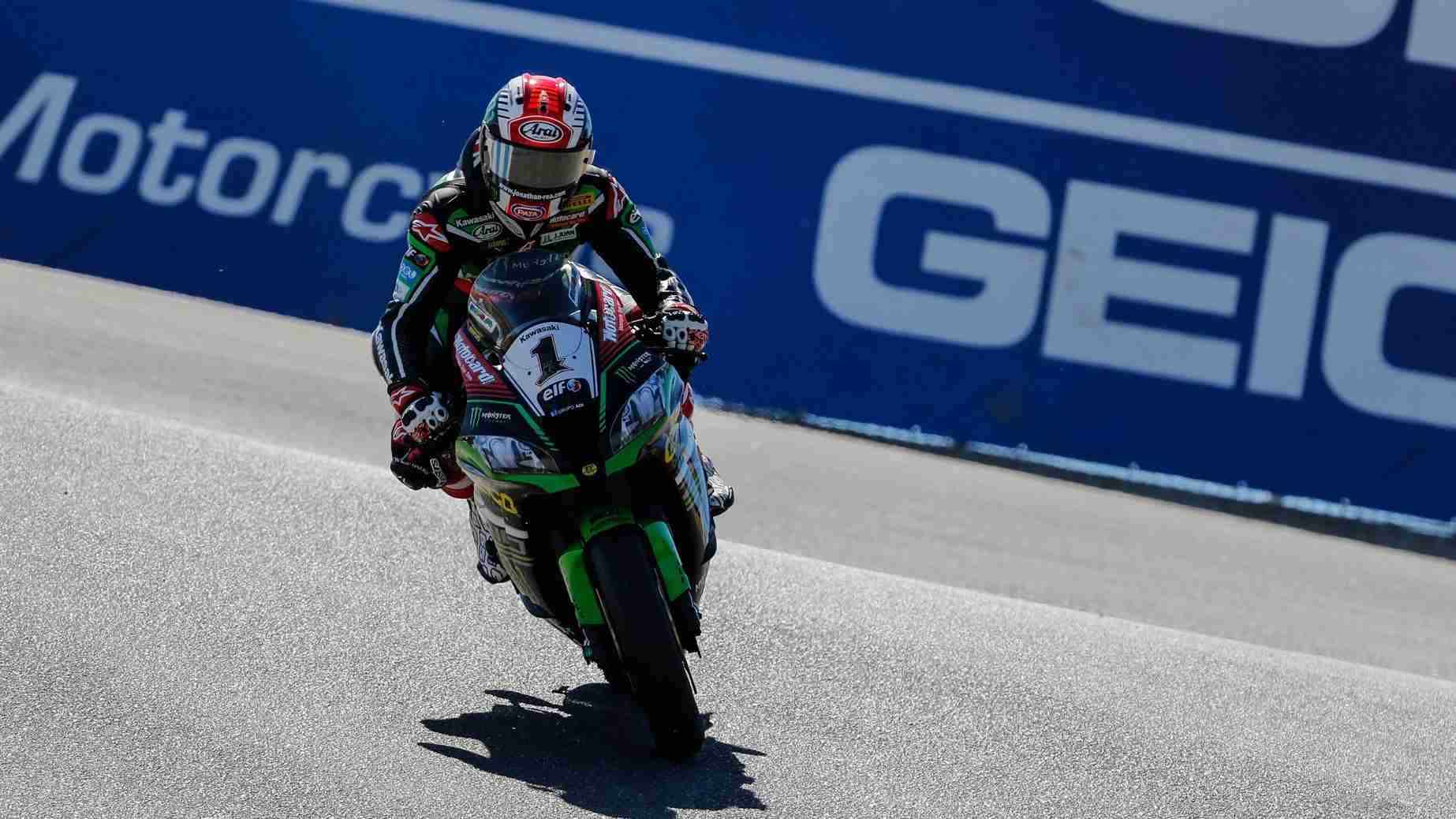 Jonathan Rea WSBK Laguna Seca