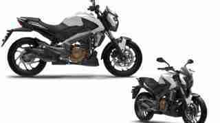 bajaj dominar 400 moon white colour option