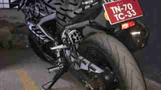 TVS Akula images (Apache RR 310S) back view