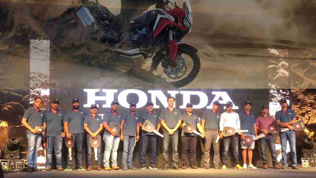 Honda Africa Twin delivery India