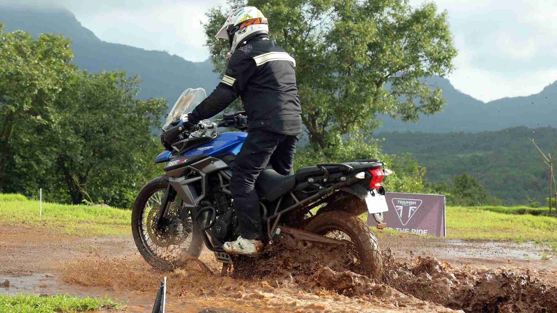 Triumph Tiger Trails organised in Amby valley