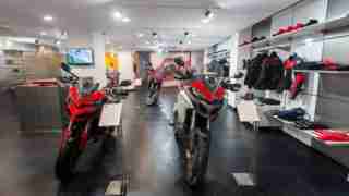 Ducati Kolkata showroom