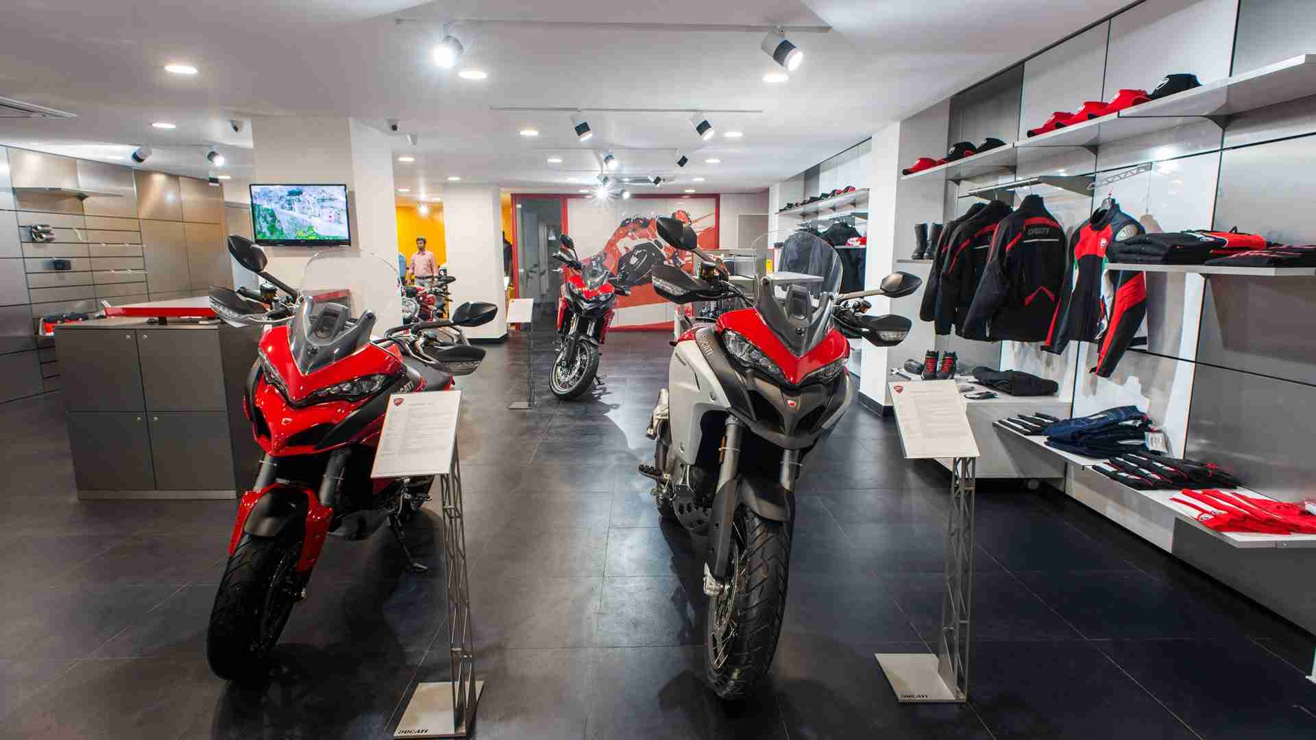 Ducati Kolkata showroom