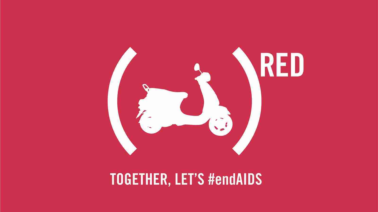 Piaggio and (RED) extend partnership with Vespa Red