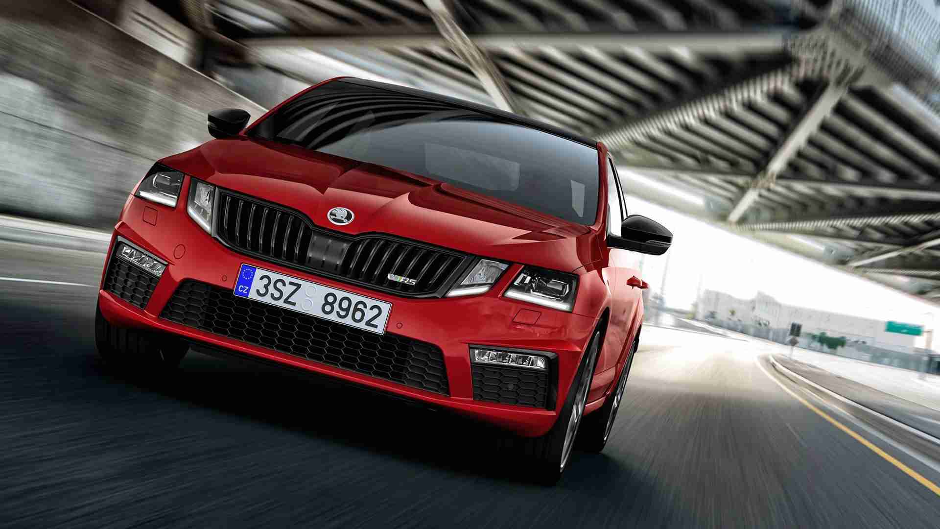 Skoda Octavia RS 230 India Red