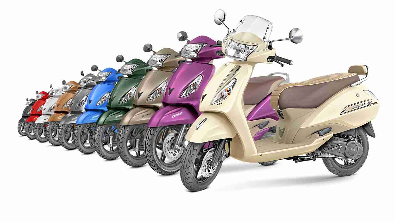 Tvs jupiter bs6 colours deals