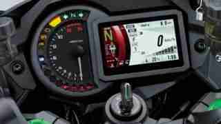 Kawasaki Ninja H2 SX instrument console