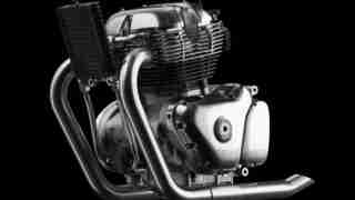 Royal Enfield 650cc Twin Engine LHS view
