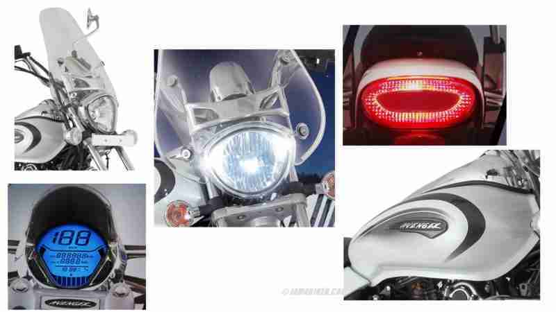 avenger 220 headlight cover