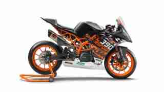 KTM RC390 R with SSP300 race kit