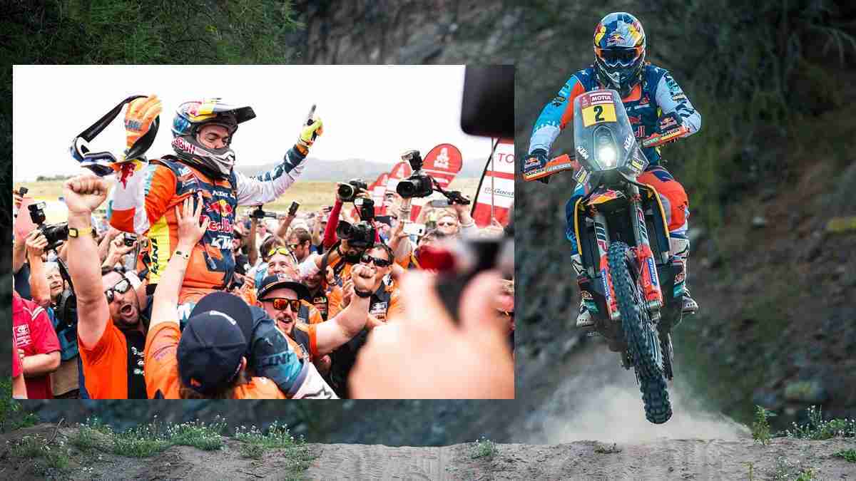 Red Bull KTM Factory Racing win Dakar 2018 with Matthias Walkner