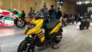 Aprilia Storm 125 yellow