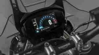 New Tiger 800 instrument panel