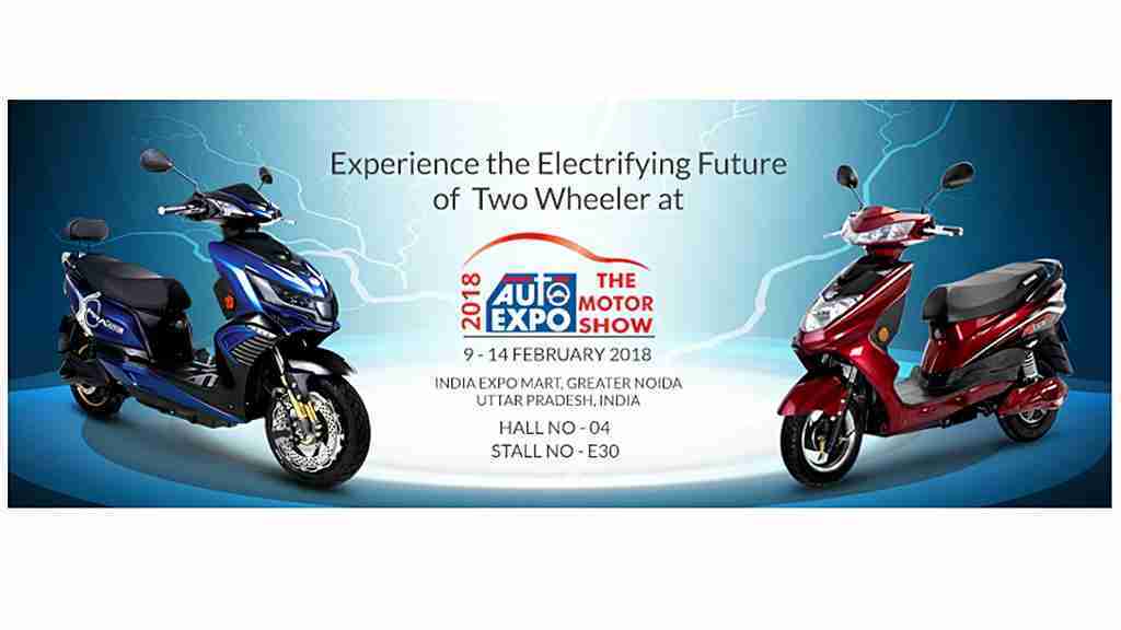 Okinawa Scooters Auto Expo 2018