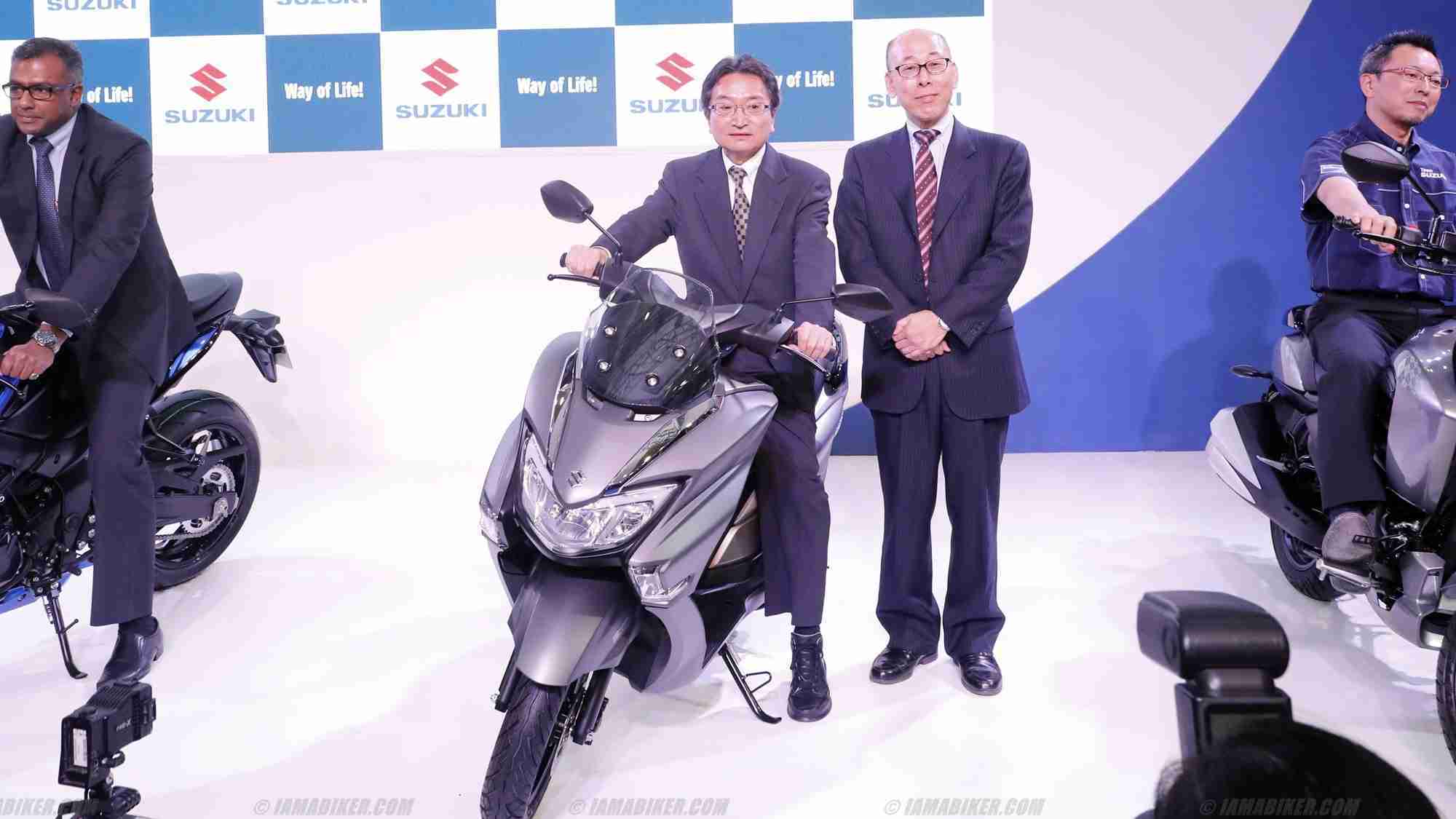 Suzuki Burgman Street launch